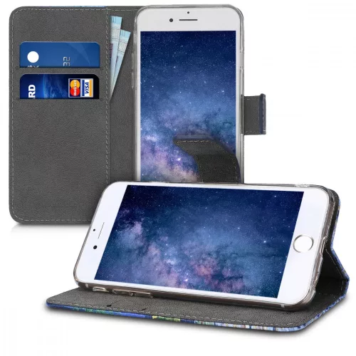 Husa Apple iPhone 6 / iPhone 6s, Piele ecologica, Multicolor, 24582.15