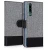 Husa Huawei P30, Textil, Gri, 47417.01