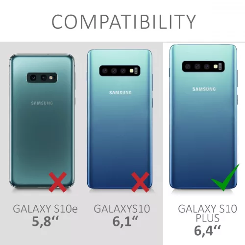 Husa Samsung Galaxy S10 Plus, Silicon, Transparent, 47458.01