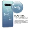 Husa Samsung Galaxy S10, Silicon, Transparent, 47448.02