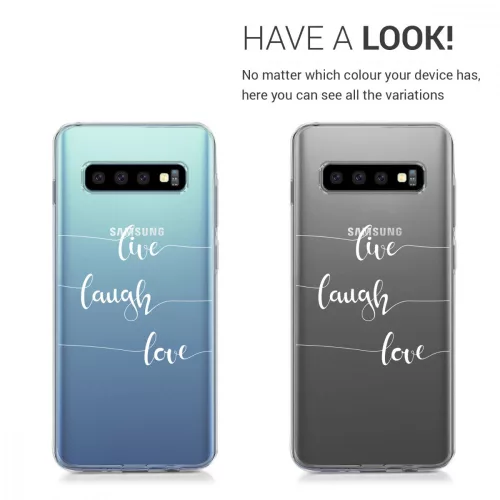 Husa Samsung Galaxy S10, Silicon, Transparent, 47448.02
