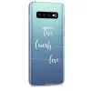 Husa Samsung Galaxy S10, Silicon, Transparent, 47448.02