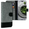 Husa Motorola Moto G7 / Moto G7 Plus, Textil, Gri, 47487.01