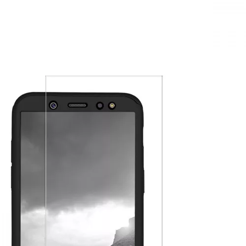 Husa Samsung Galaxy A6 (2018), Policarbonat, Negru, 46337.68
