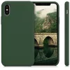 Husa Apple iPhone X / iPhone XS, Silicon, Verde, 42495.80