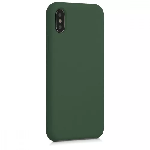 Husa Apple iPhone X / iPhone XS, Silicon, Verde, 42495.80