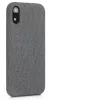 Husa Apple iPhone XR, Textil, Gri, 46974.02