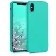 Husa Apple iPhone X / iPhone XS, Silicon, Verde, 46270.126