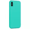Husa Apple iPhone X / iPhone XS, Silicon, Verde, 46270.126