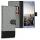 Husa Sony Xperia 10 Plus, Textil, Gri, 48001.01
