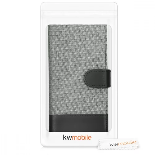 Husa Sony Xperia 10 Plus, Textil, Gri, 48001.01