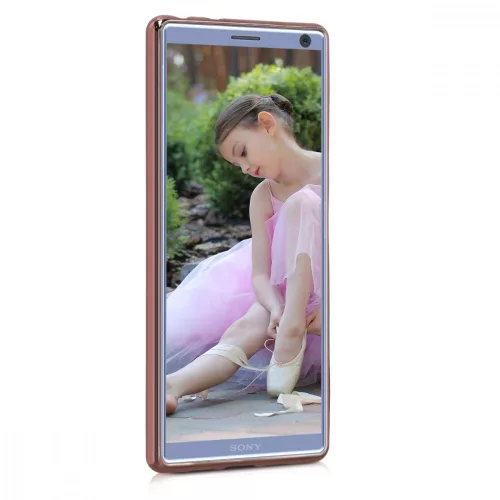 Husa Sony Xperia 10, Silicon, Maro, 47998.01