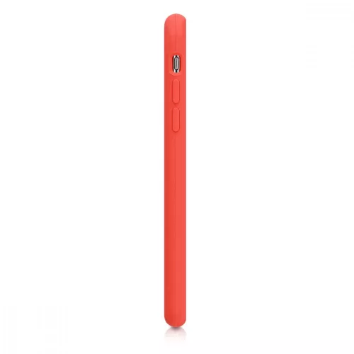 Husa Apple iPhone X / iPhone XS, Silicon, Portocaliu, 46313.69