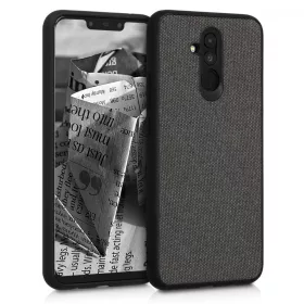 Husa Huawei Mate 20 Lite, Textil, Negru, 48006.02