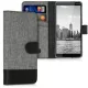 Husa Nokia 1 Plus, Textil, Gri, 48021.01