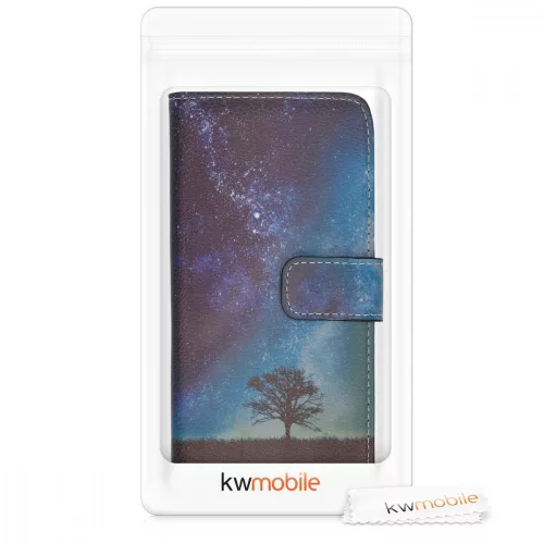 Husa Samsung Galaxy A50, Piele ecologica, Multicolor, 48062.02