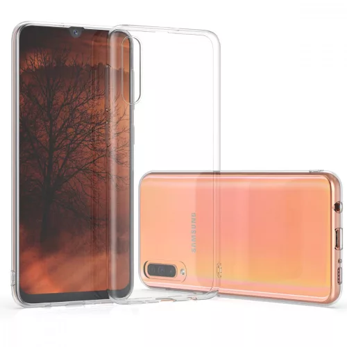 Husa Samsung Galaxy A50, Silicon, Transparent, 48053.03