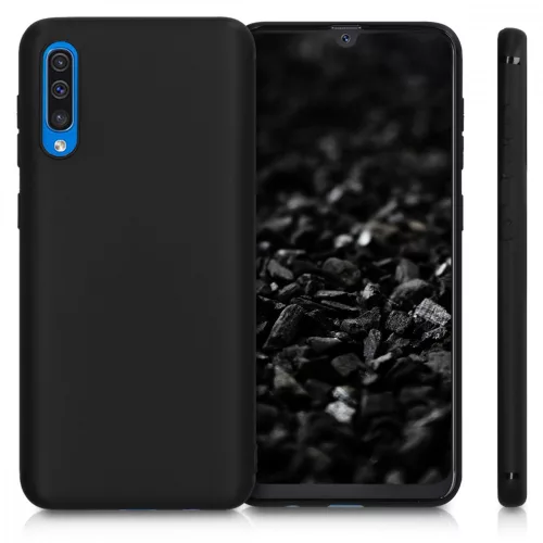 Husa Samsung Galaxy A50, Silicon, Negru, 48054.47