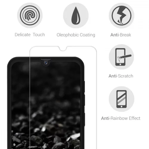 Husa Samsung Galaxy A50, Policarbonat, Negru, 48065.68