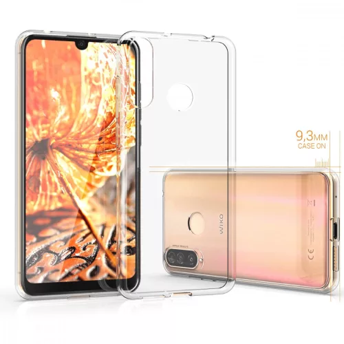 Husa Wiko View 3, Silicon, Transparent, 48076.03