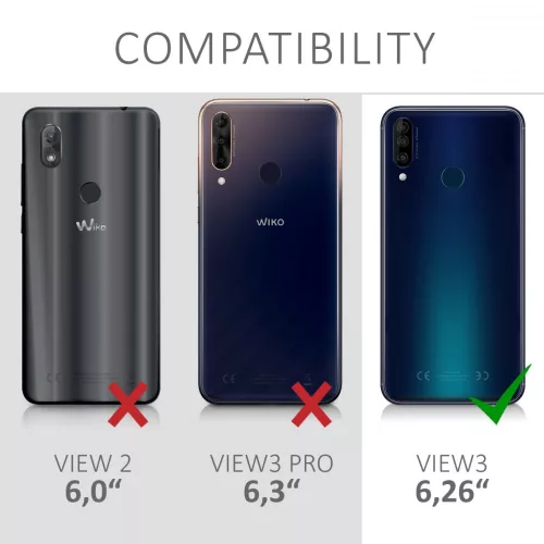 Husa Wiko View 3, Silicon, Transparent, 48076.03