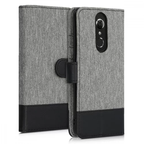 Husa Alcatel 3 (2019) / 3L (2019), Textil, Gri, 48095.22
