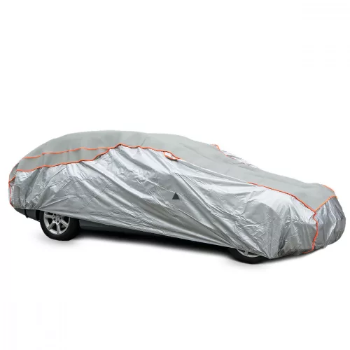 Husa auto Navaris XL 570 x 203 x 119 cm, 3 straturi, impermeabila, anti-grindina, husa depozitare, 48112.4