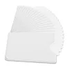 Set 20 Huse pentru carduri bancare, Kwmobile, Transparent, Plastic, 48141.74