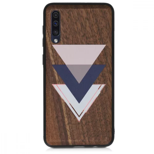 Husa Samsung Galaxy A50, Lemn, Multicolor, 48177.01