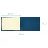 Set 2x Protectie impotriva zgarieturilor pentru Pisici, 60x45 cm, Sisal, Albastru, 46354.04.17
