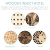 Hotel pentru insecte Navaris cu stake, 57 cm, ecologic, pentru insecte, 48190.2