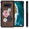 Husa Samsung Galaxy S10e, Lemn, Maro, 47941.02