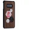 Husa Samsung Galaxy S10e, Lemn, Maro, 47941.02