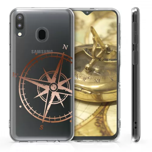 Husa Samsung Galaxy M20, Silicon, Roz, 48317.02