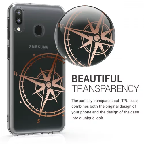 Husa Samsung Galaxy M20, Silicon, Roz, 48317.02