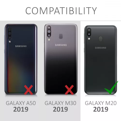 Husa Samsung Galaxy M20, Silicon, Roz, 48317.02