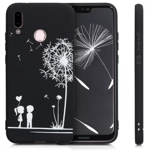 Husa Huawei P20 Lite, Silicon, Negru, 46534.08