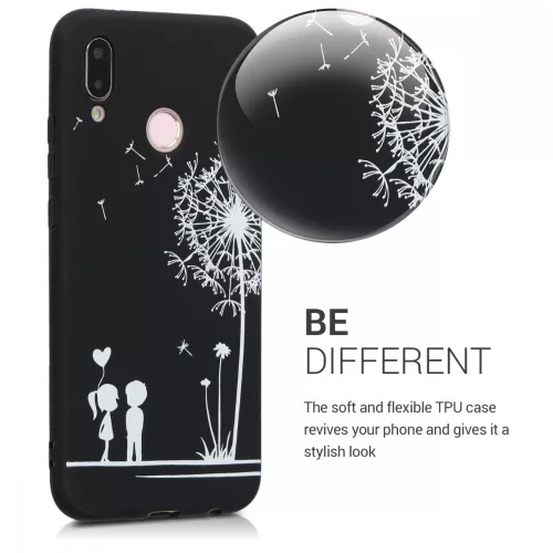 Husa Huawei P20 Lite, Silicon, Negru, 46534.08