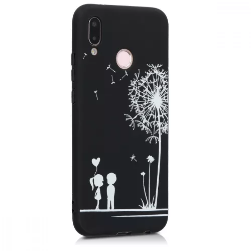 Husa Huawei P20 Lite, Silicon, Negru, 46534.08
