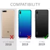 Husa Huawei Y7 Pro (2019), Textil, Gri, 48369.01