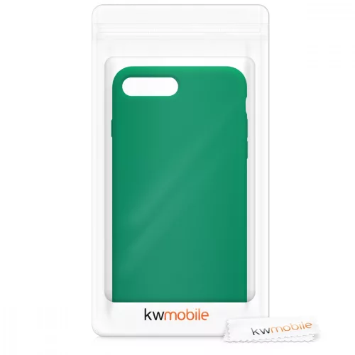 Husa Apple iPhone 8 Plus / iPhone 7 Plus, Silicon, Verde, 40842.142