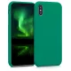 Husa Apple iPhone X / iPhone XS, Silicon, Verde, 42495.142