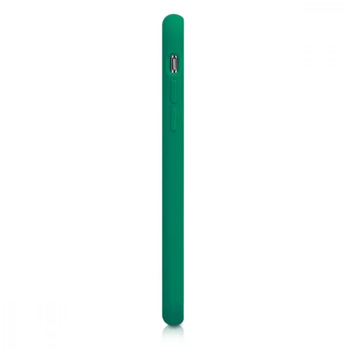 Husa Apple iPhone X / iPhone XS, Silicon, Verde, 42495.142