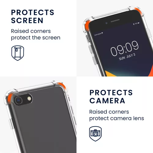 Husa Apple iPhone 8 / iPhone 7 / iPhone SE 2, Silicon, Transparent, 47247.07