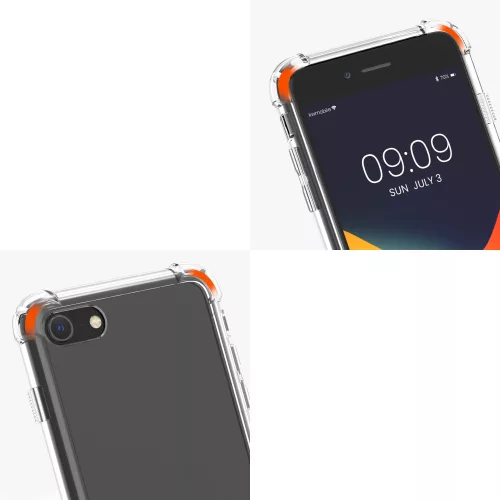 Husa Apple iPhone 8 / iPhone 7 / iPhone SE 2, Silicon, Transparent, 47247.07