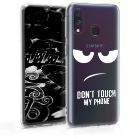 Husa Samsung Galaxy A40, Silicon, Transparent, 48542.02