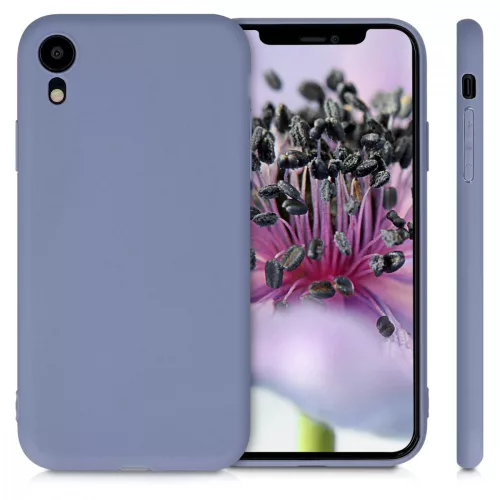 Husa Apple iPhone XR, Silicon, Mov, 45907.136