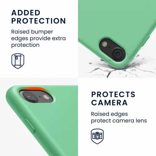 Husa Apple iPhone 8 / iPhone 7 / iPhone SE 2, Silicon, Verde, 40225.147