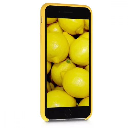 Husa Apple iPhone 6 Plus / iPhone 6s Plus, Silicon, Galben, 40841.143