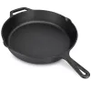 Tigaie din fonta Navaris - 30 cm - negru, 48585.01